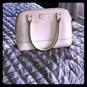 Kate spade large cream colored bag.